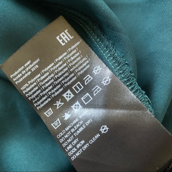 Vero moda green long sleeve cuffed knot twist - Picture 5 of 5